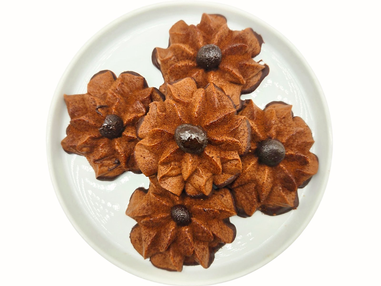 Chocolate Blossom Cookies