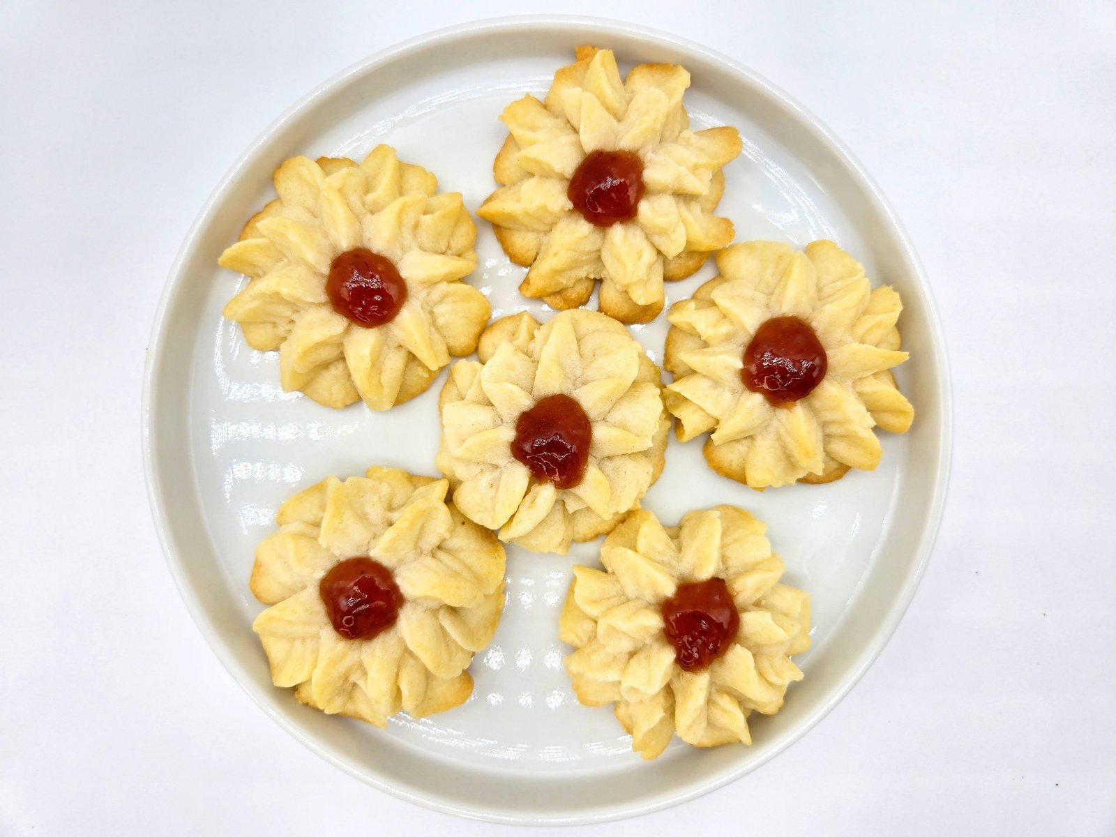 Shortbread Blossom Cookies